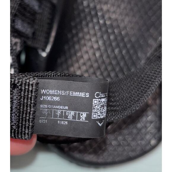 Chaco Zx/2 Classic Hiking Outdoor Sandal Shoes Waterproof Womens SZ 9 Boost BLK - Picture 9 of 9